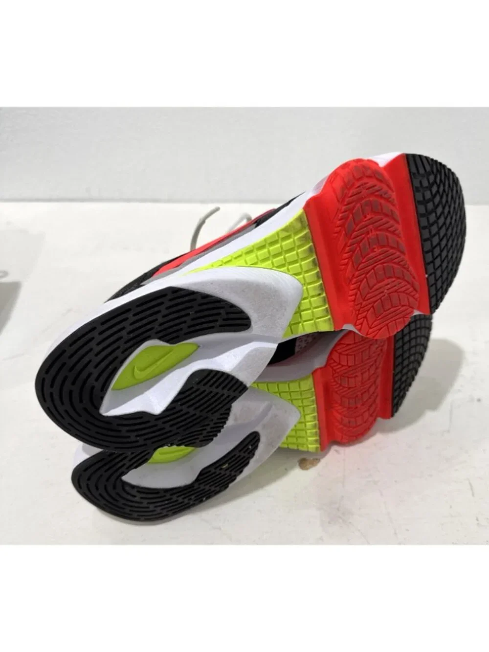 Nike Air Zoom Division Black Crimson Volt US Running CK2946 001 Womens Size 8.5